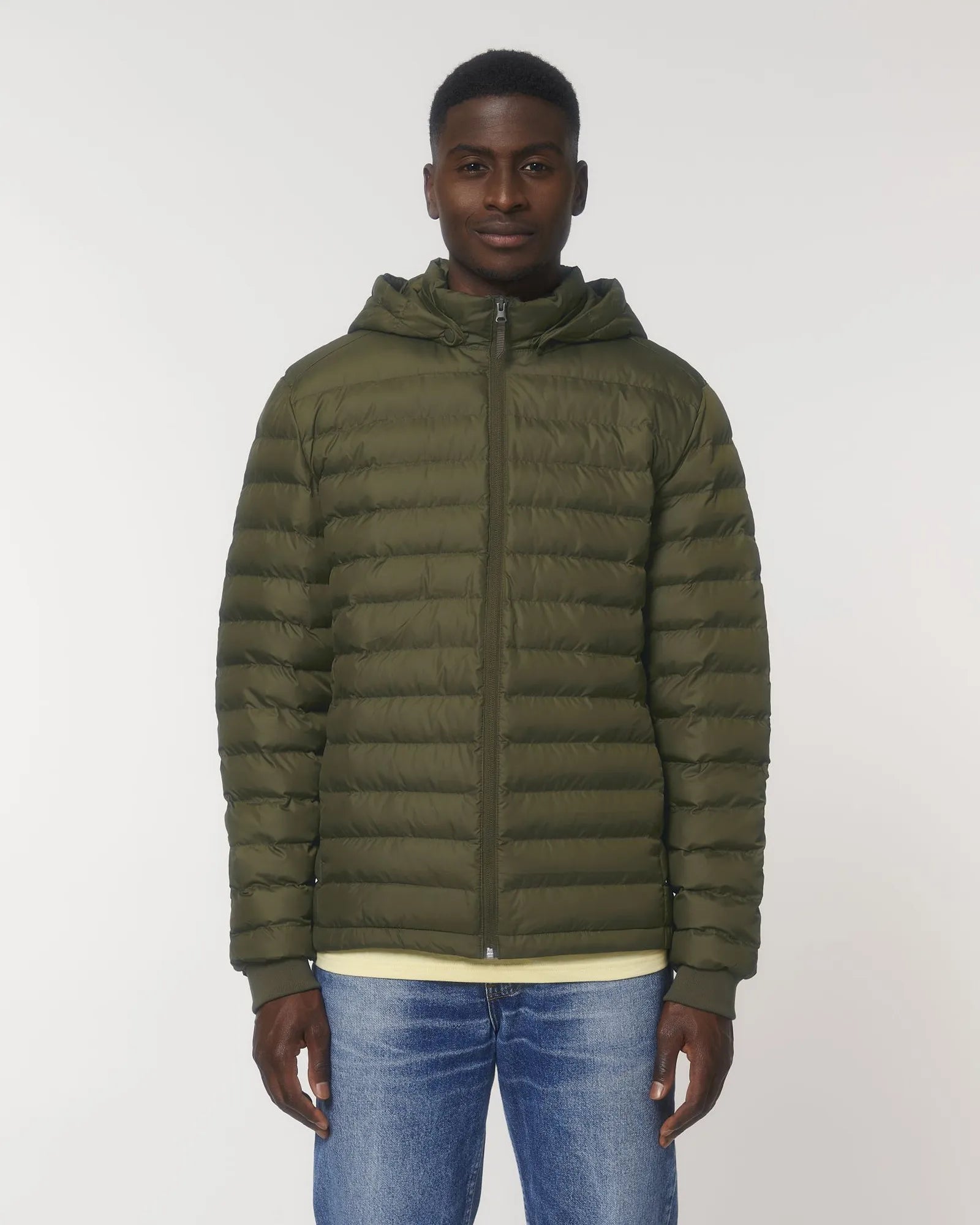 Gewatteerde jas gerecycled polyester om te personaliseren - 9
