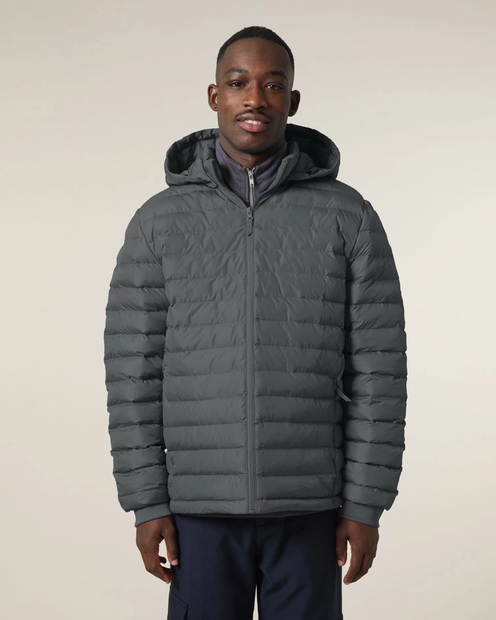 Gewatteerde jas gerecycled polyester om te personaliseren - 13