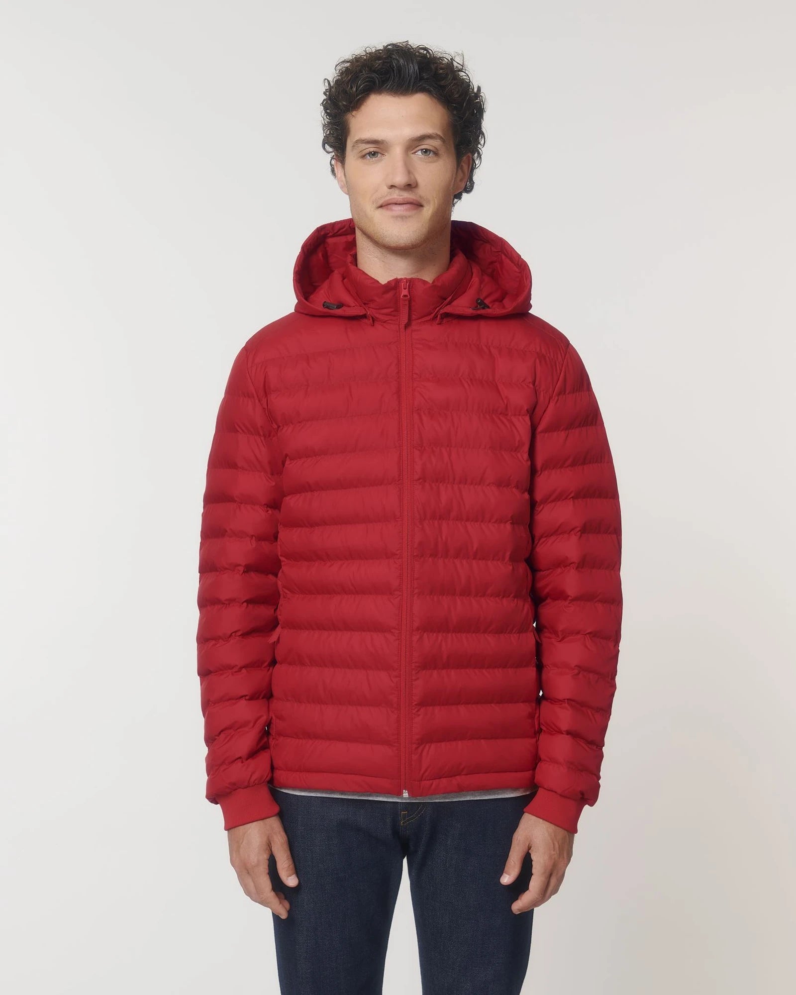 Gewatteerde jas gerecycled polyester om te personaliseren - 4