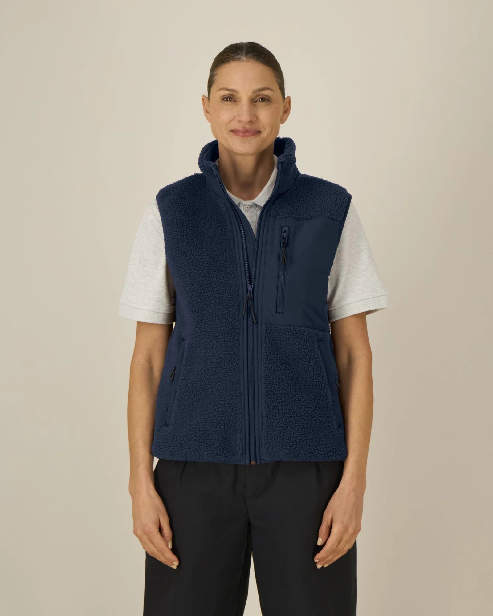 Bodywarmer sherpa Stanley/Stella Liner om te personaliseren - 8