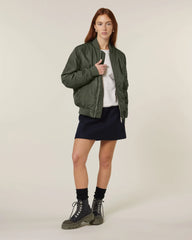 Fleecevest gerecycled polyester om te personaliseren - Kaki