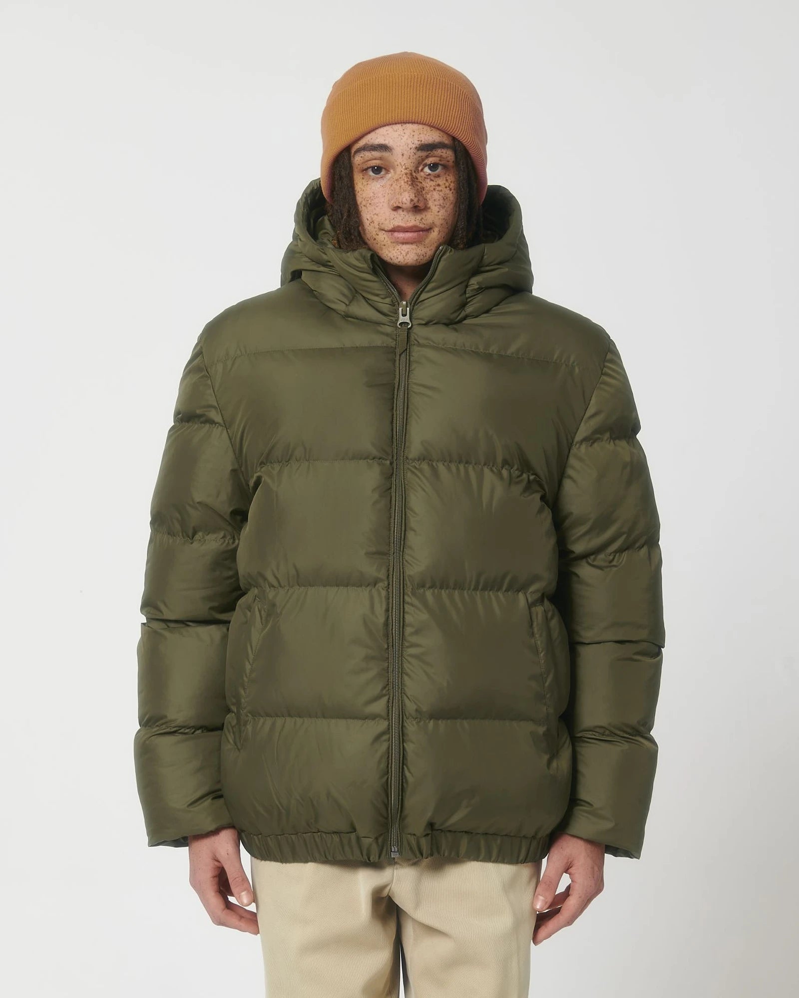 Puffer jas gerecycled polyester om te personaliseren - 8