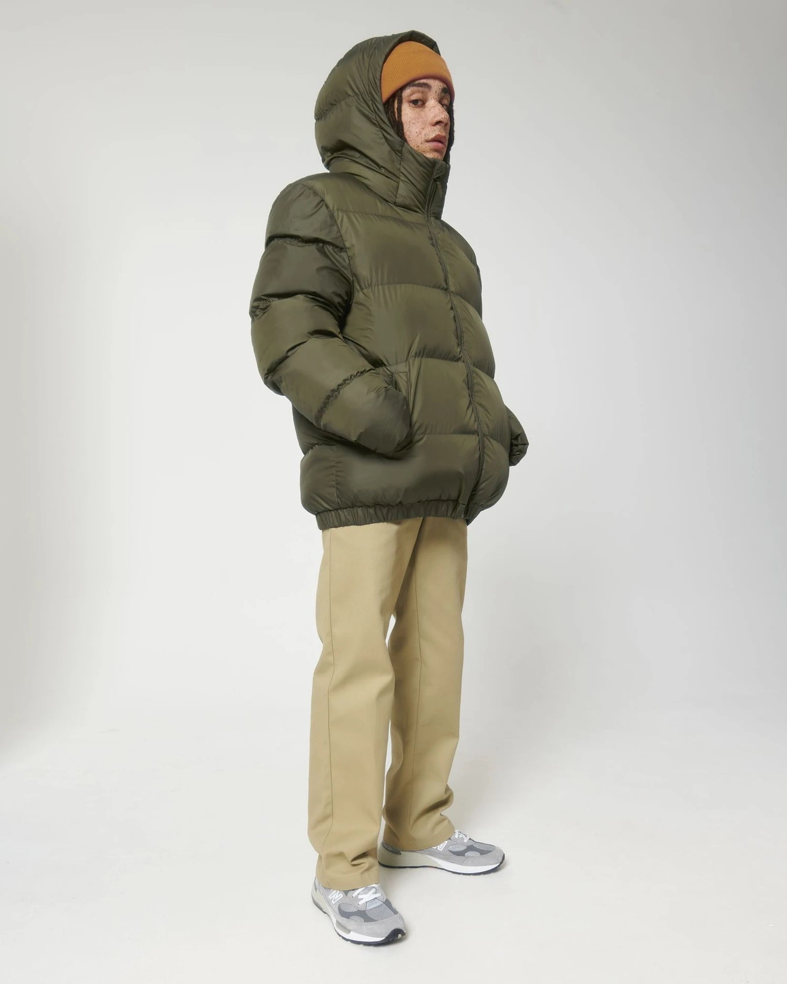 Puffer jas gerecycled polyester om te personaliseren - 9