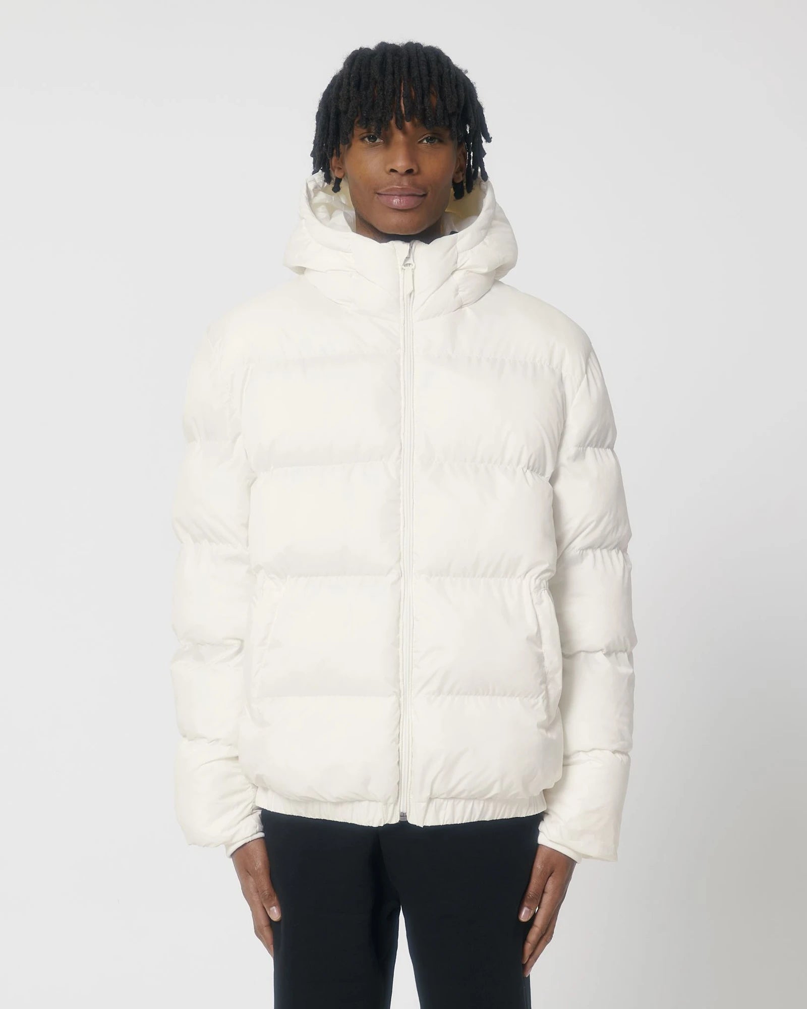 Puffer jas gerecycled polyester om te personaliseren - 12