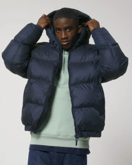 Puffer jas gerecycled polyester om te personaliseren - 4