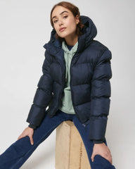 Puffer jas gerecycled polyester om te personaliseren - 5