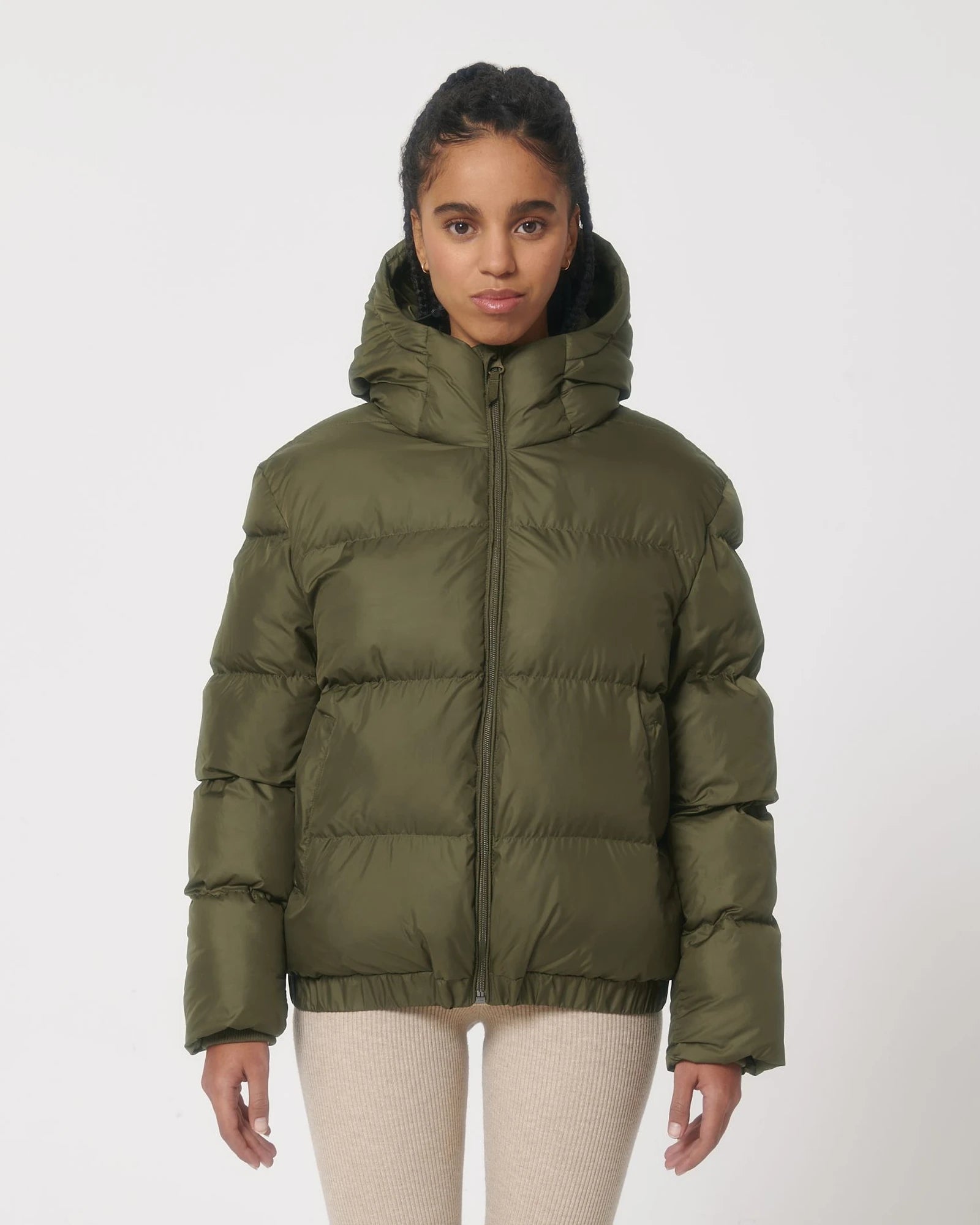 Puffer jas gerecycled polyester om te personaliseren - 10