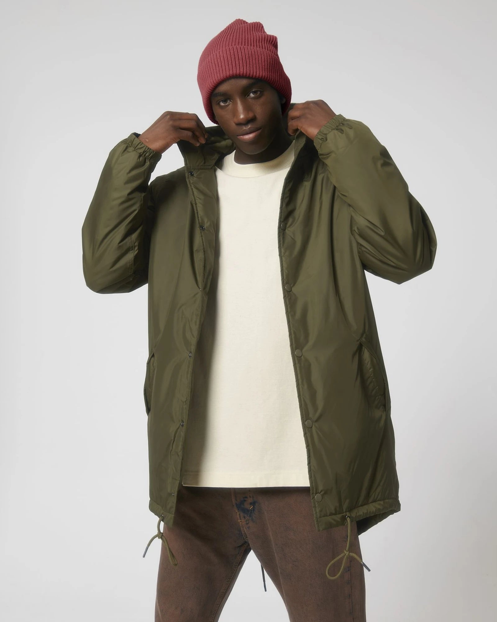 Parka gerecycled polyester om te personaliseren - 8