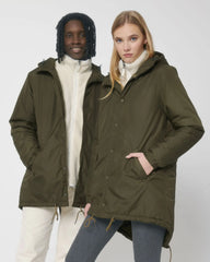 Parka gerecycled polyester om te personaliseren - 7