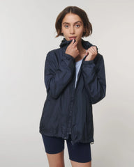 Jas gerecycled polyester Stanley/Stella om te personaliseren - Marineblauw