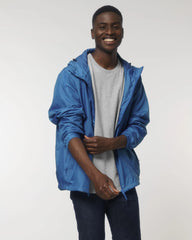 Jas gerecycled polyester Stanley/Stella om te personaliseren - Koningsblauw