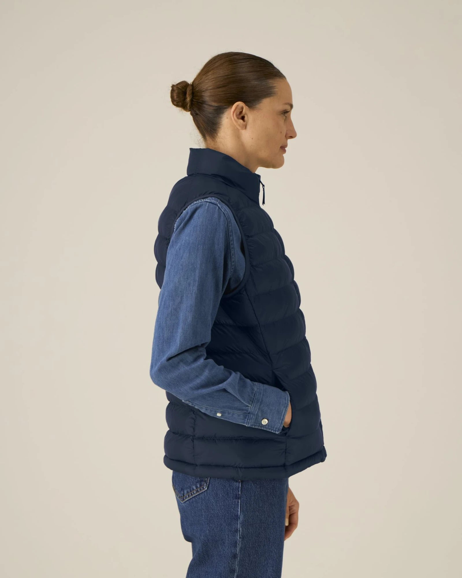 Bodywarmer gerecycled nylon om te personaliseren - 6
