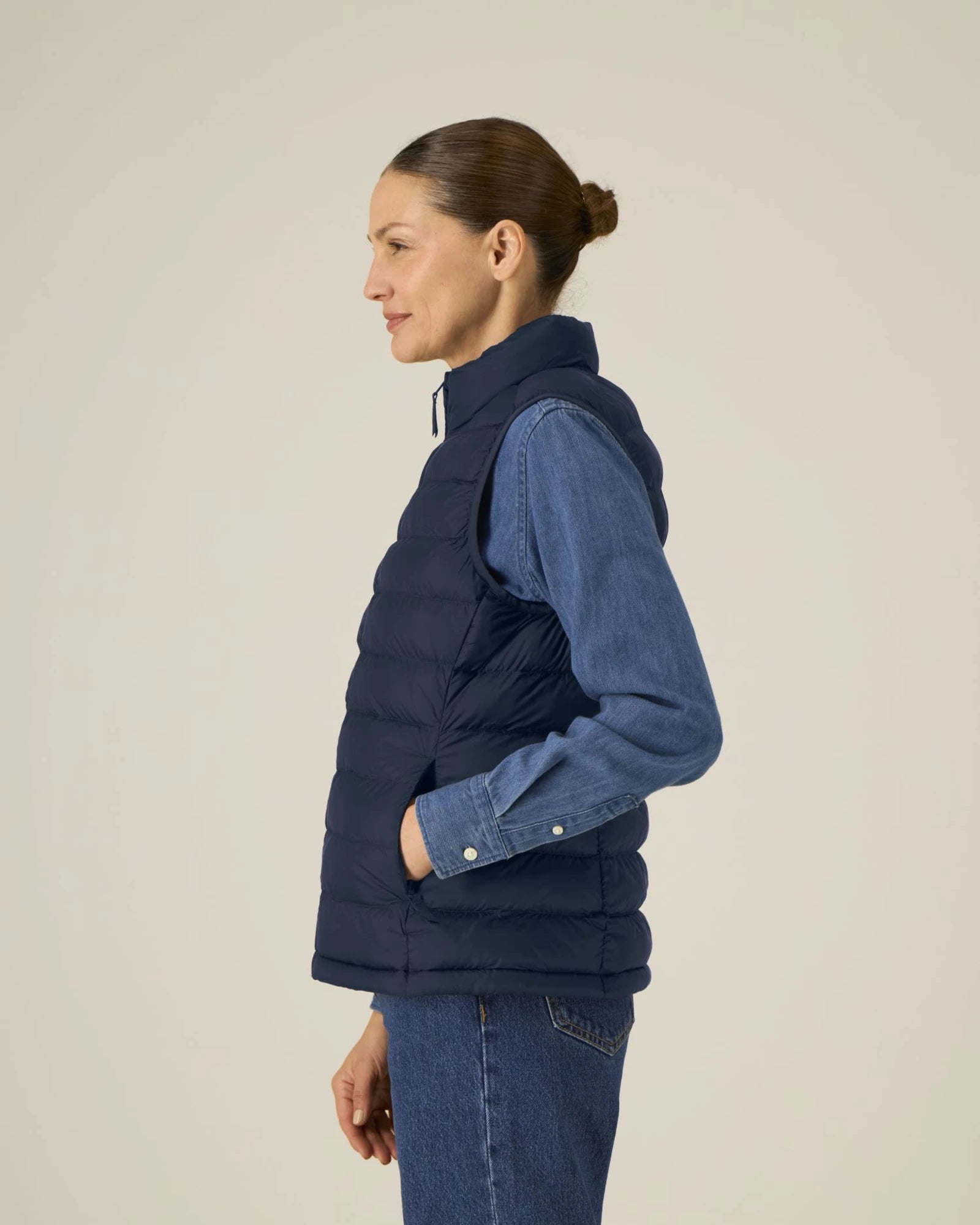 Bodywarmer gerecycled nylon om te personaliseren - 5
