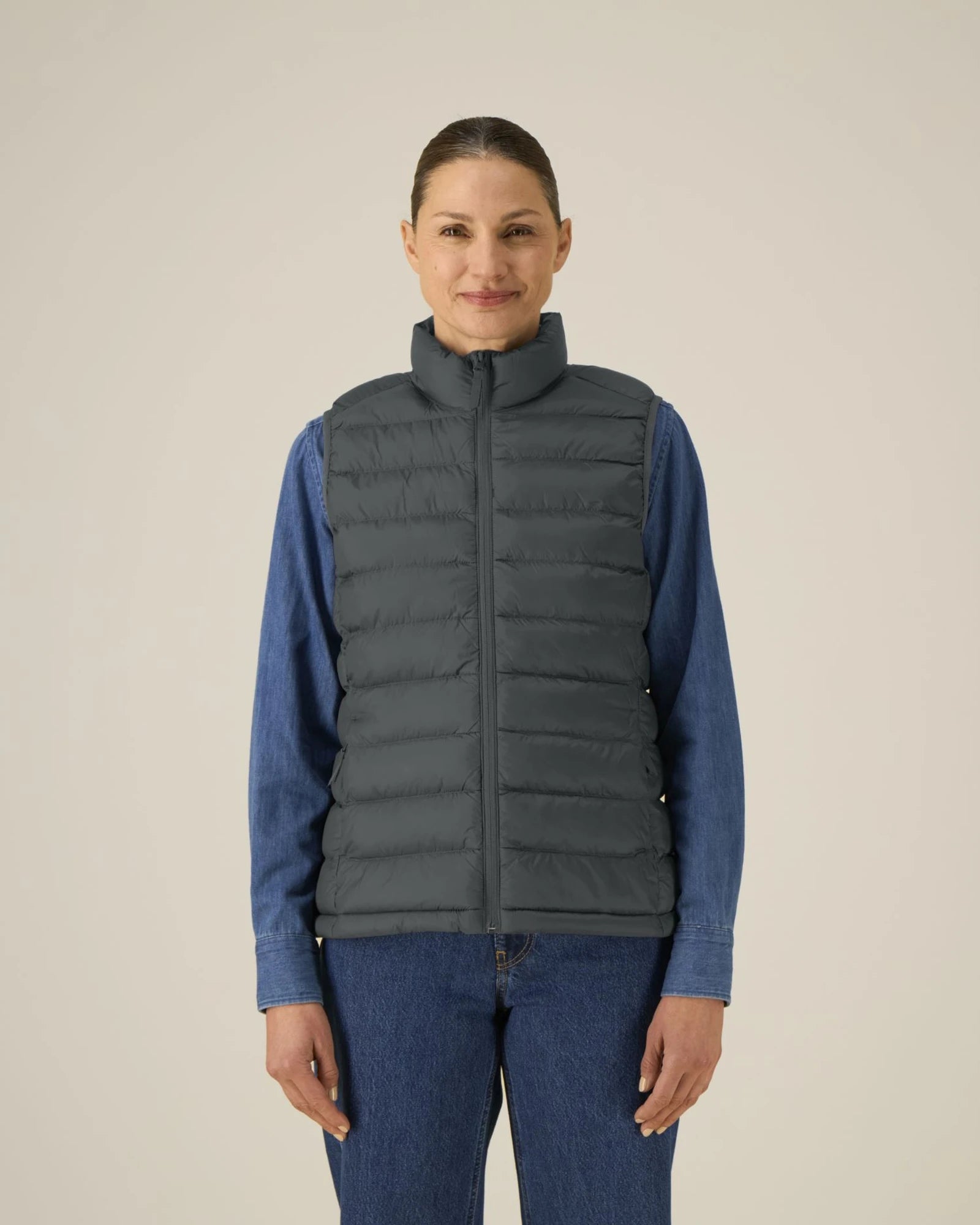 Bodywarmer gerecycled nylon om te personaliseren - 32