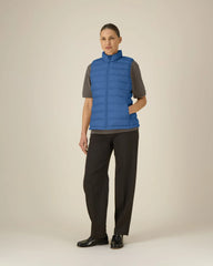 Bodywarmer gerecycled nylon om te personaliseren - Mindful Blue