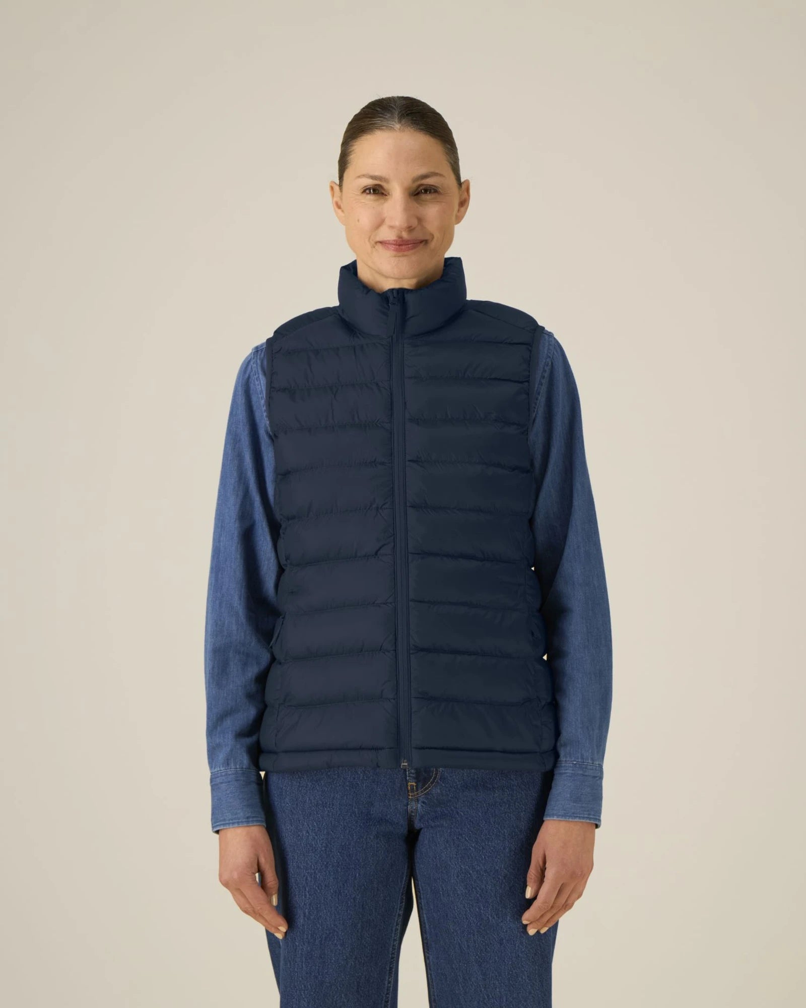 Bodywarmer gerecycled nylon om te personaliseren - 4