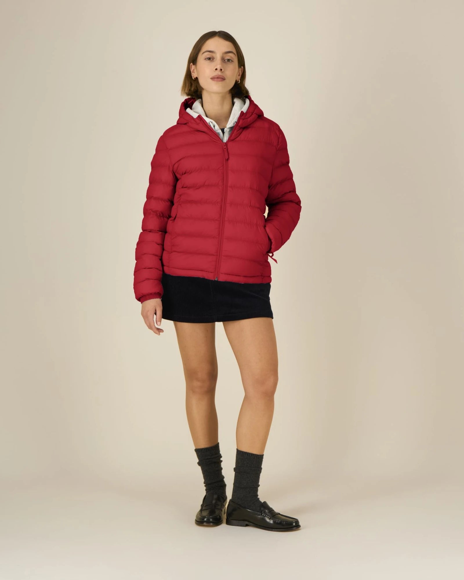 Gewatteerd jack Stanley/Stella Voyager om te personaliseren - Rood