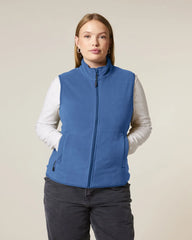 Bodywarmer fleece om te personaliseren - Mindful Blue