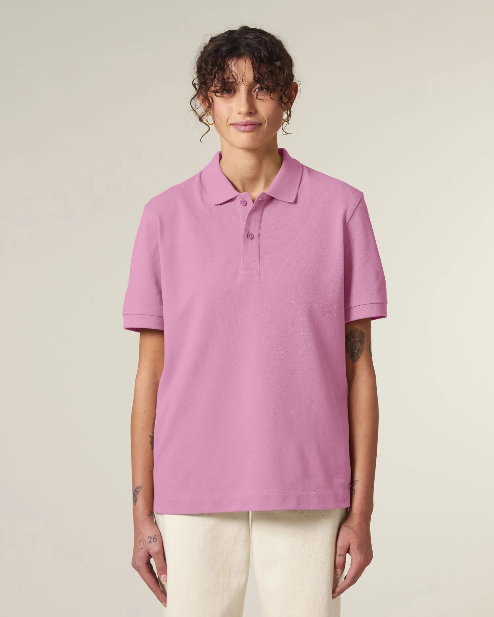 Polo lange mouwen Stanley/Stella om te personaliseren - 35