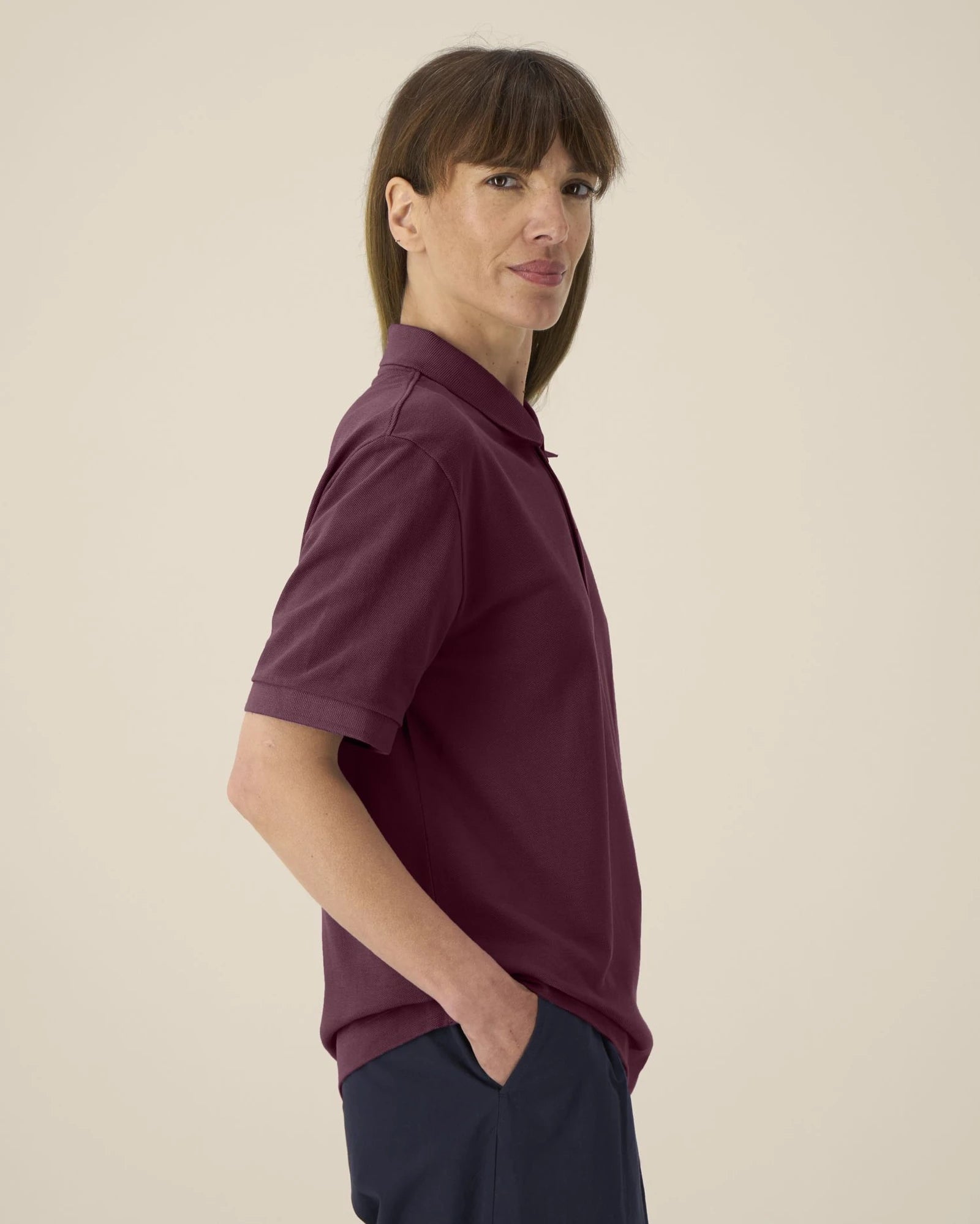 Polo lange mouwen Stanley/Stella om te personaliseren - 7