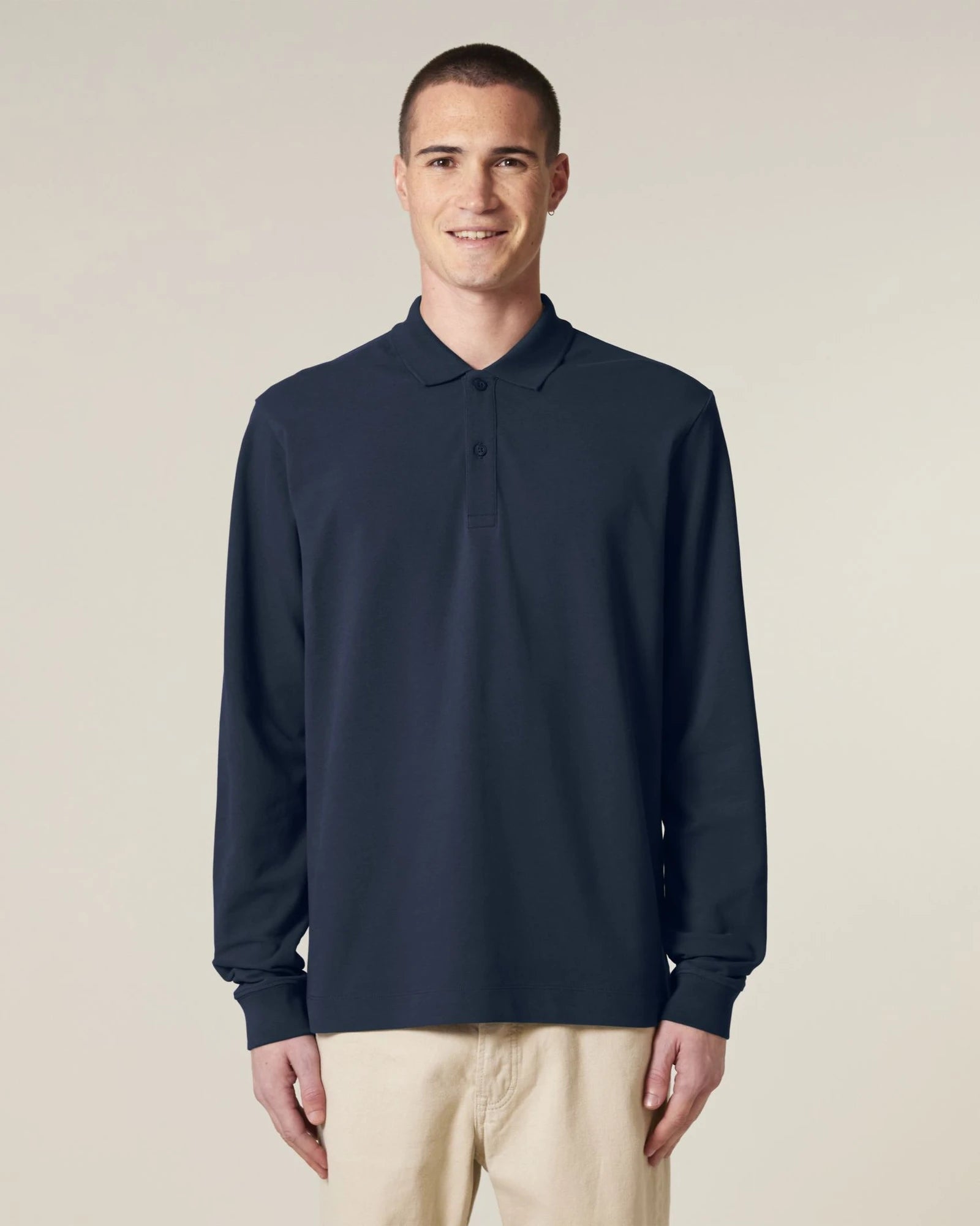 Polo lange mouwen Stanley/Stella om te personaliseren - 7
