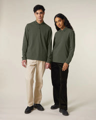 Polo lange mouwen Stanley/Stella om te personaliseren - 25