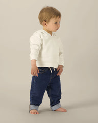 Baby-hoodie bio-katoen Stanley/Stella om te personaliseren - Natuurlijk ruw