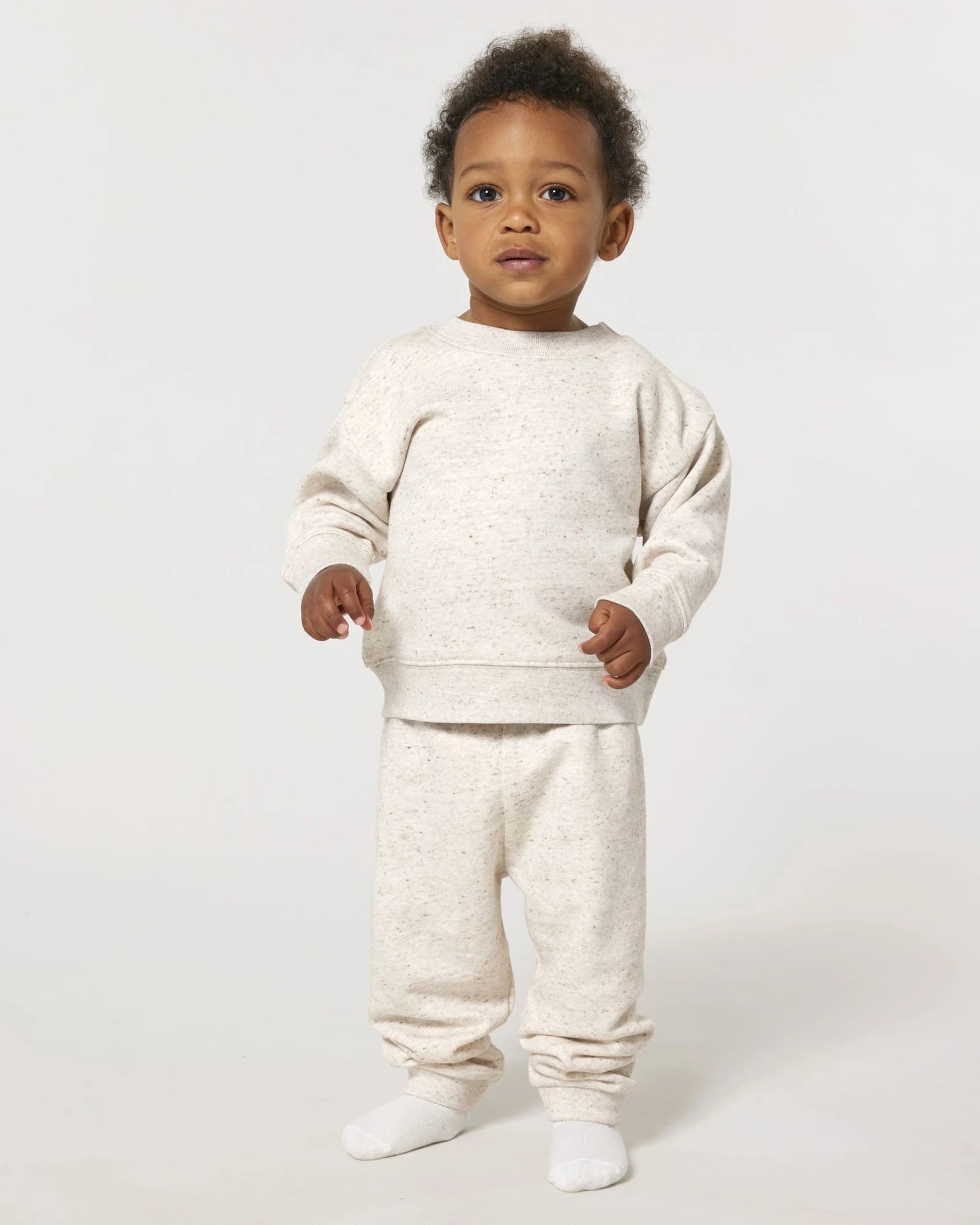 Kinder sweater bio-katoen om te personaliseren - Eco Heather