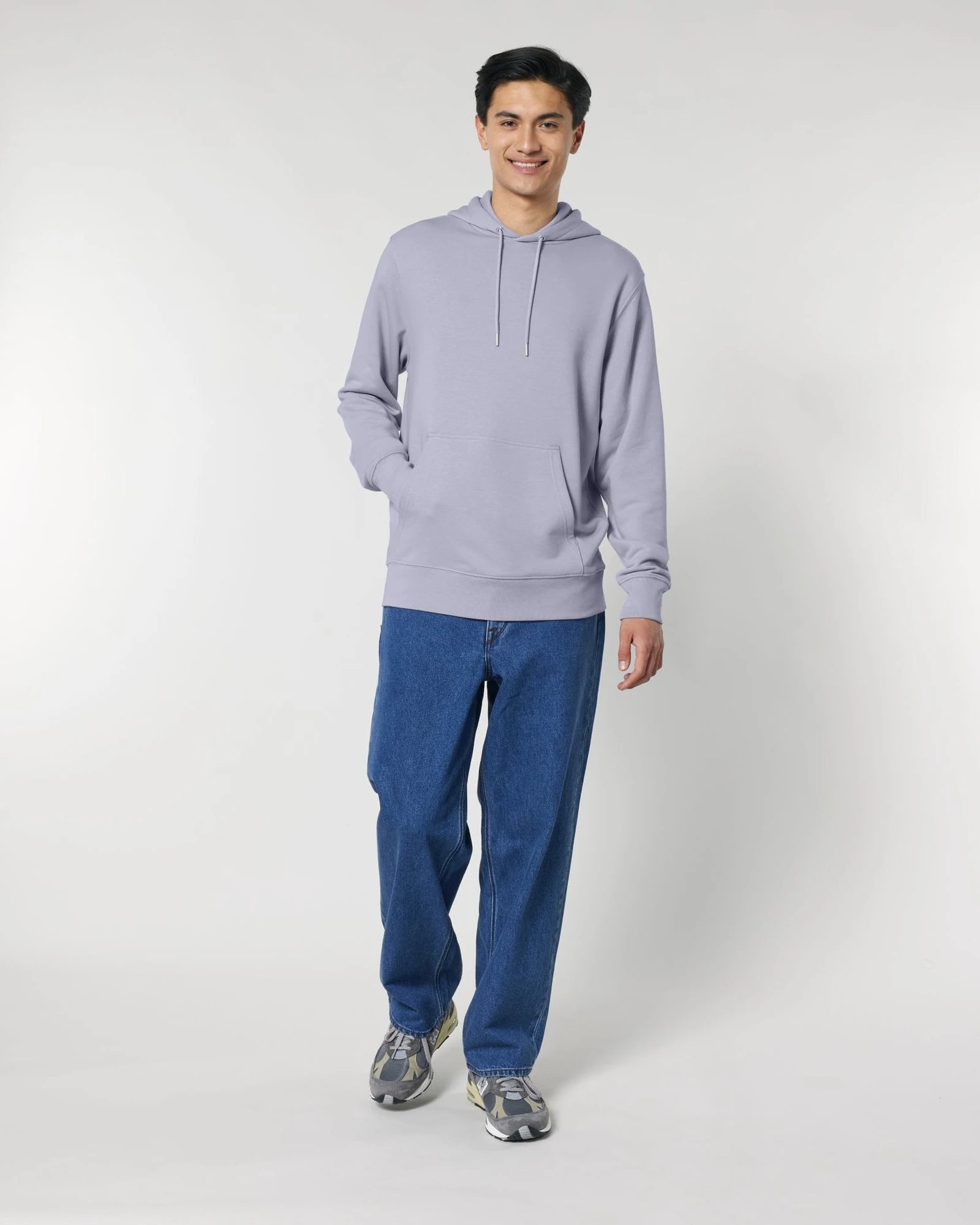 Hoodie biologisch katoen Stanley/Stella om te personaliseren - Lavendel