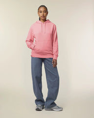 Hoodie biologisch katoen Stanley/Stella om te personaliseren - Pink Joy