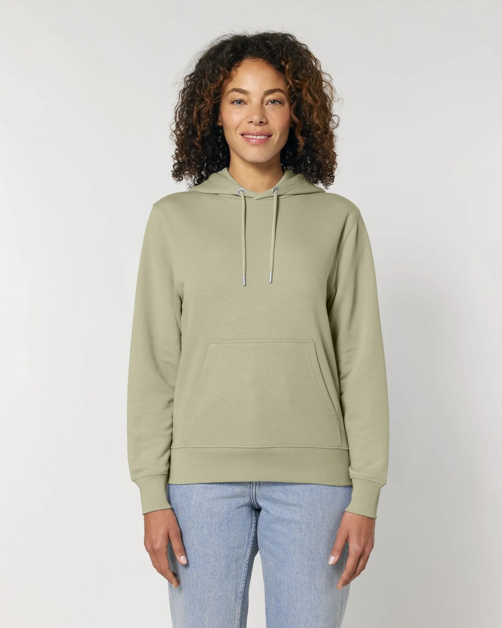 Hoodie biologisch katoen Stanley/Stella om te personaliseren - Salie