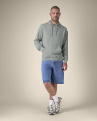 Hoodie biologisch katoen Stanley/Stella om te personaliseren - Garendyed mistgrijs