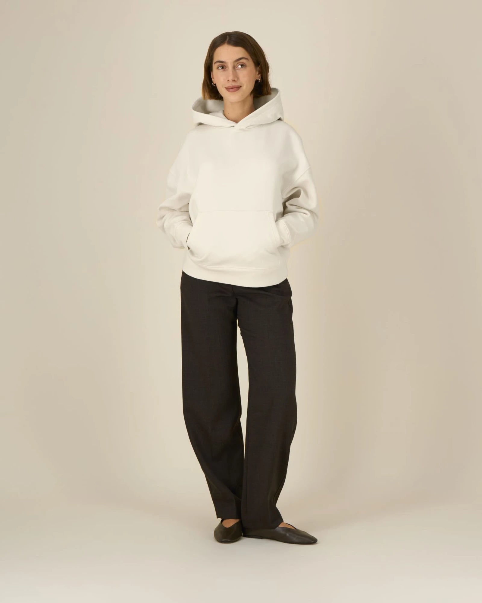 Hoodie biologisch katoen Stanley/Stella om te personaliseren - Natuurlijk ruw
