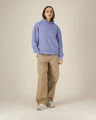 Hoodie biologisch katoen Stanley/Stella om te personaliseren - Paars