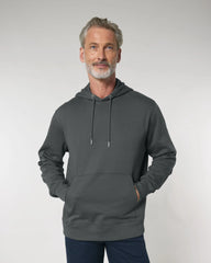 Hoodie biologisch katoen Stanley/Stella om te personaliseren - Antraciet