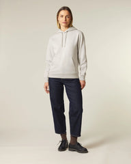 Hoodie biologisch katoen Stanley/Stella om te personaliseren - Gemêleerd Grijs