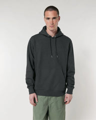 Hoodie biologisch katoen Stanley/Stella om te personaliseren - Donkergrijs gemêleerd