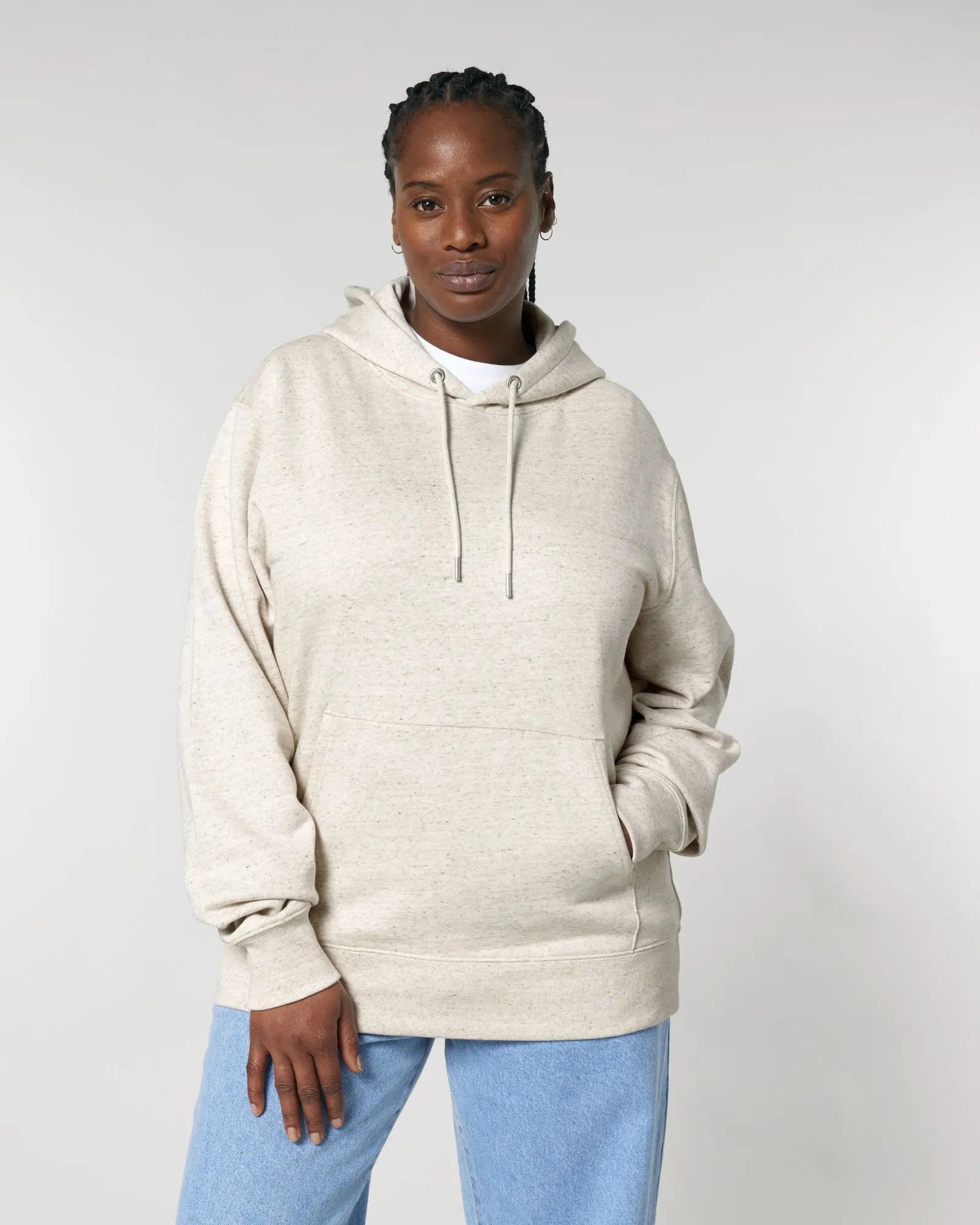 Hoodie biologisch katoen Stanley/Stella om te personaliseren - 140