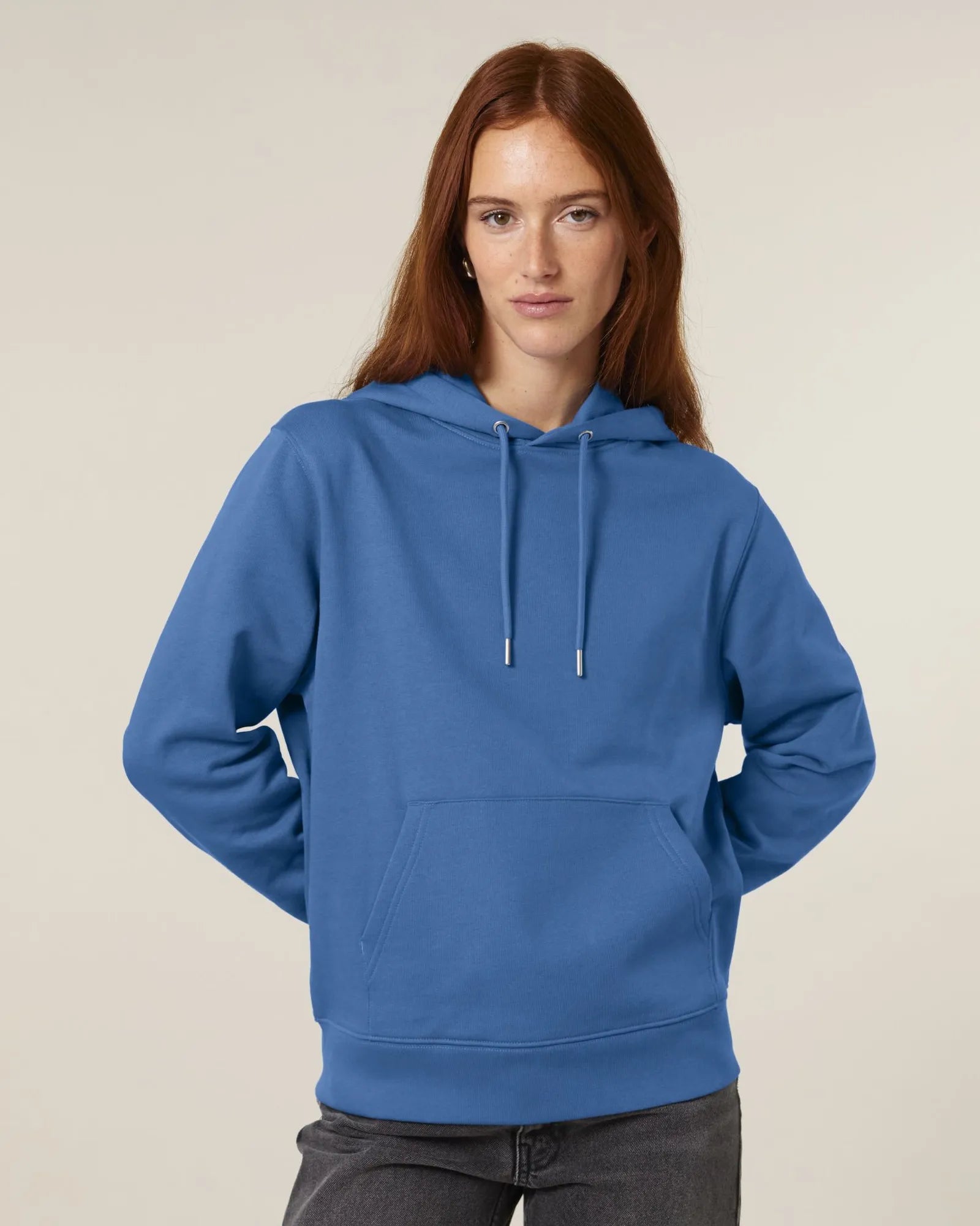 Hoodie biologisch katoen Stanley/Stella om te personaliseren - Mindful Blue