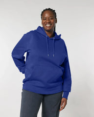 Hoodie biologisch katoen Stanley/Stella om te personaliseren - Workerblauw