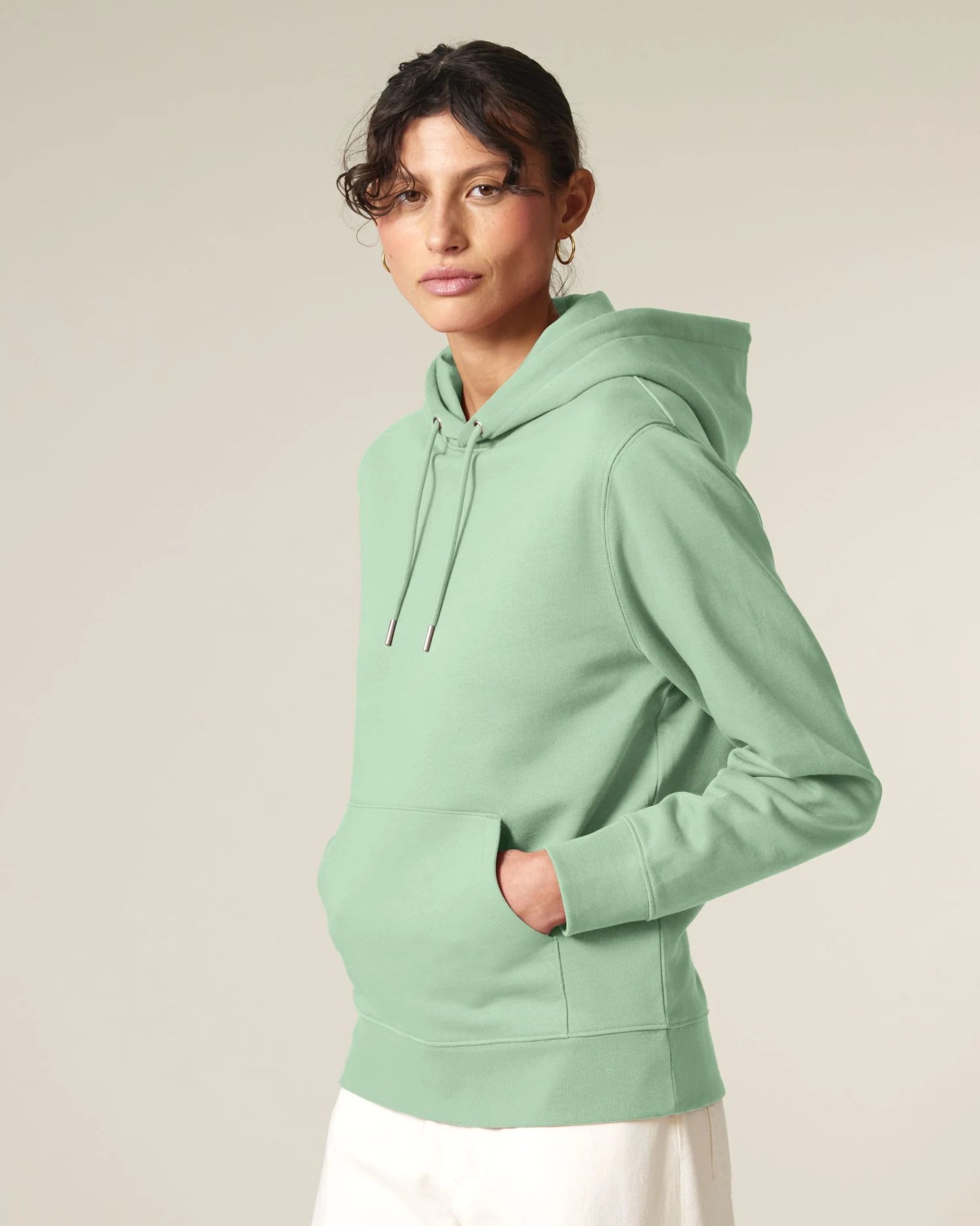 Hoodie biologisch katoen Stanley/Stella om te personaliseren - 112