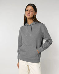 Hoodie biologisch katoen Stanley/Stella om te personaliseren - Gemêleerd grijs