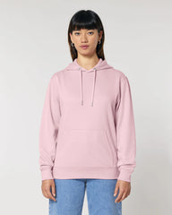 Hoodie biologisch katoen Stanley/Stella om te personaliseren - Katoenroze