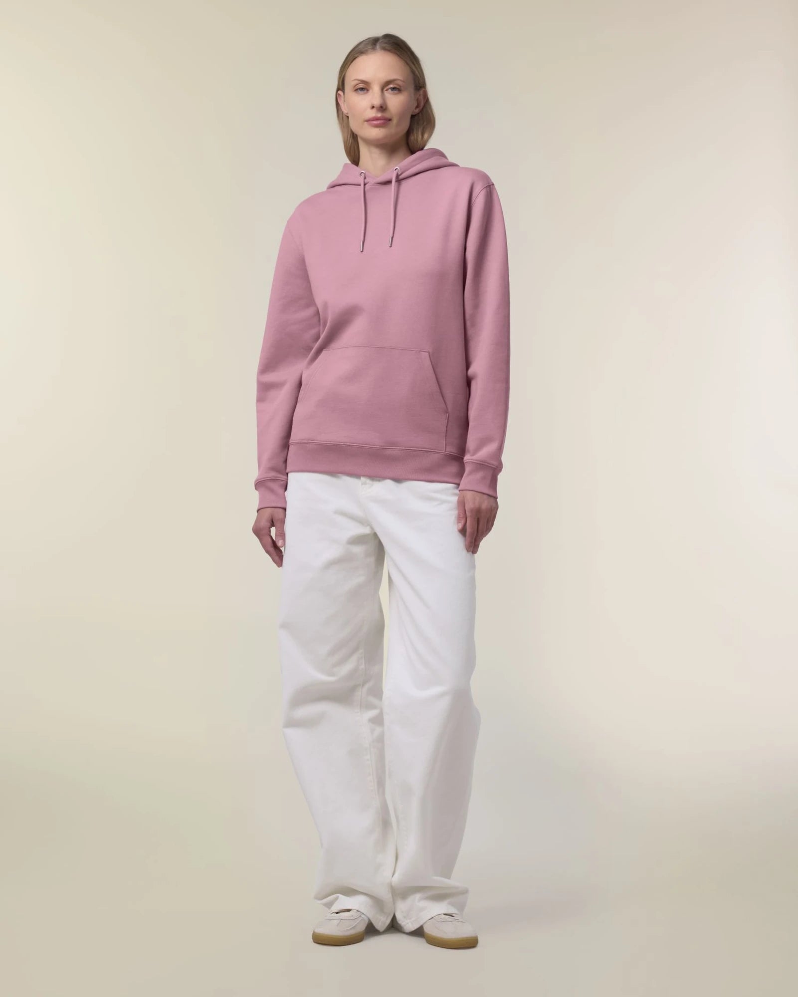 Hoodie biologisch katoen Stanley/Stella om te personaliseren - Lilac Dream