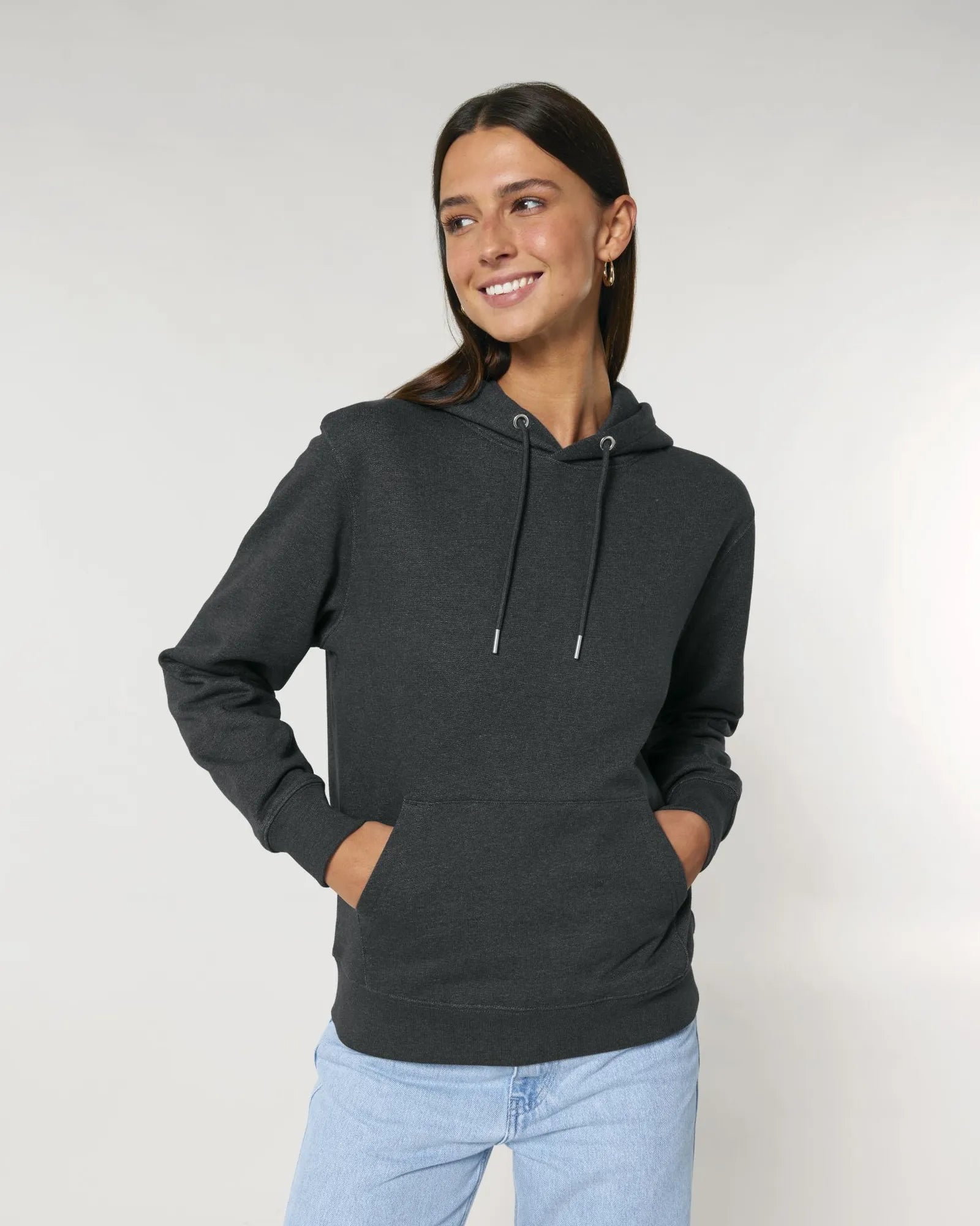 Hoodie biologisch katoen Stanley/Stella om te personaliseren - 152