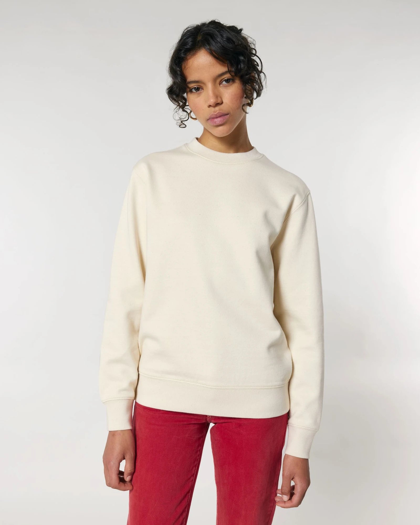 Sweater Stanley/Stella Changer 2.0 om te personaliseren - Natuurlijk ruw