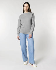 Sweater Stanley/Stella Changer 2.0 om te personaliseren - Gemêleerd grijs