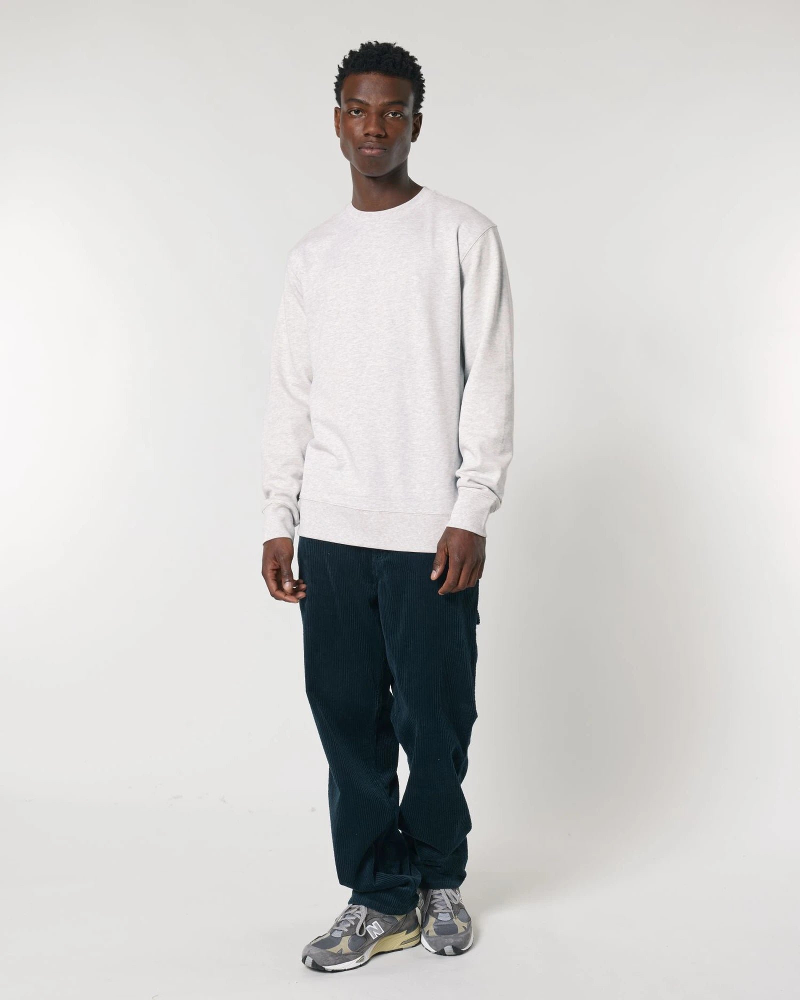 Sweater Stanley/Stella Changer 2.0 om te personaliseren - Koel gemêleerd grijs
