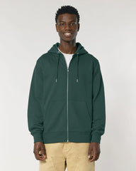 Hoodie bio-katoen Stanley/Stella om te personaliseren - Glanzend groen