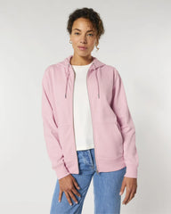 Hoodie bio-katoen Stanley/Stella om te personaliseren - Katoenroze